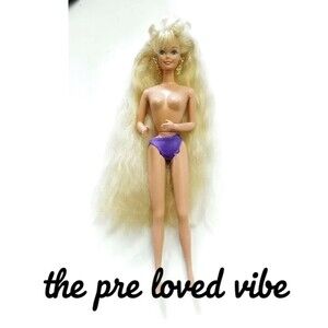 Barbie Doll Vintage Mattel Hollywood Hair 1992 Long Hair